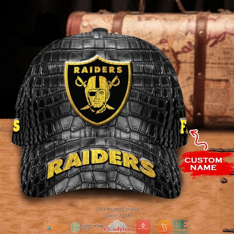 Las Vegas Raiders Printed Luxury NFL Custom Name Cap word2