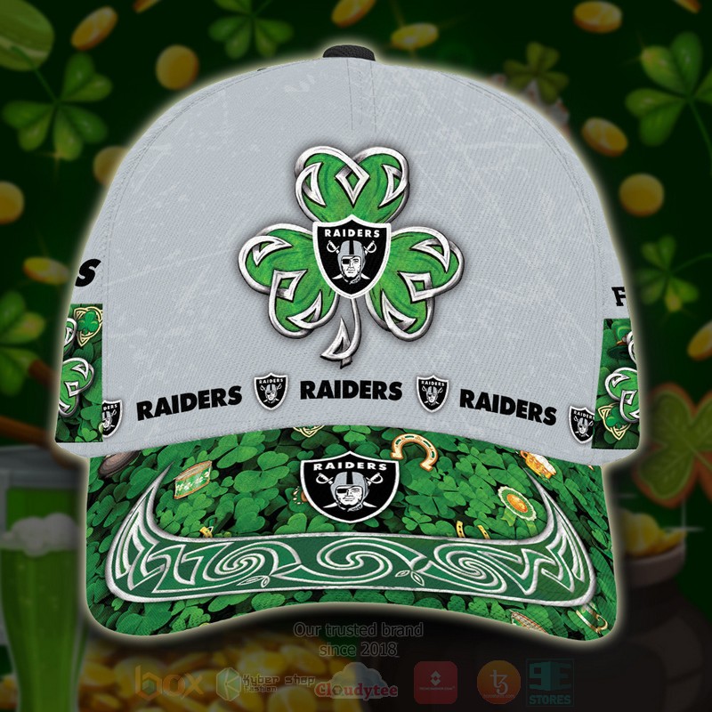 BEST Las Vegas Raiders St Patrick Day Custom Classic Cap