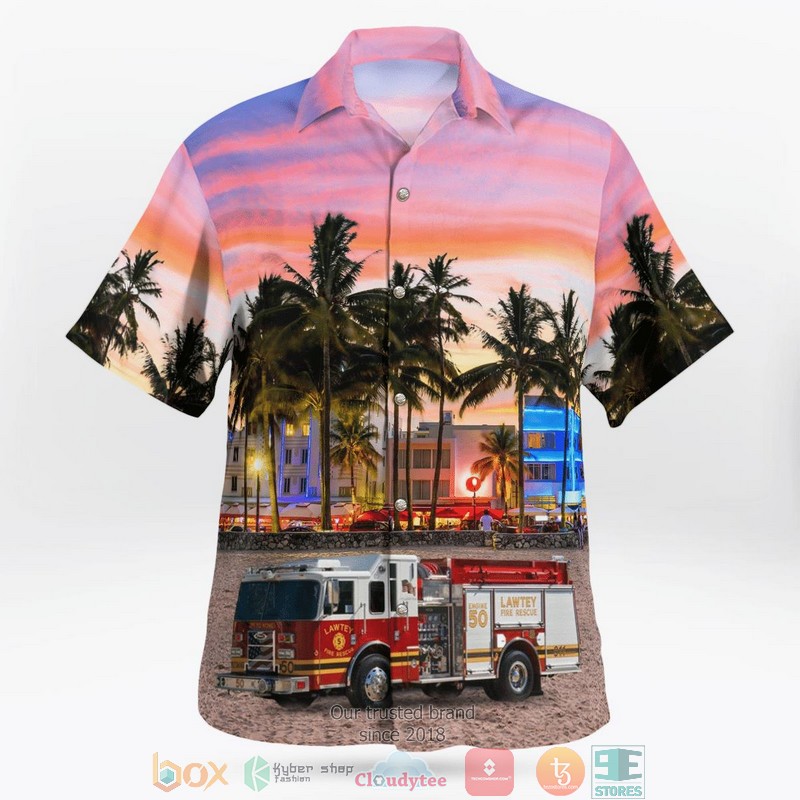 Lawtey Florida Lawtey Fire Rescue Hawaii 3D Shirt 3 Lawtey Florida Lawtey Fire Rescue Hawaii 3D Shirt word1