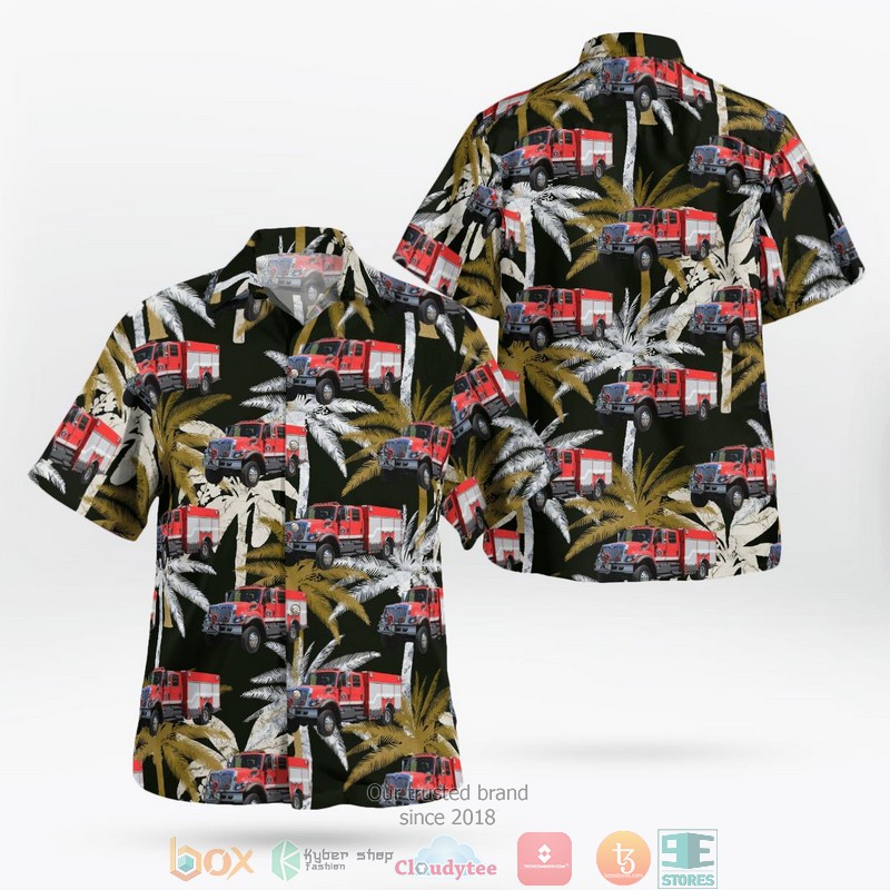 Leavenworth Washington Chelan County Fire District 3 Hawaiian Shirt