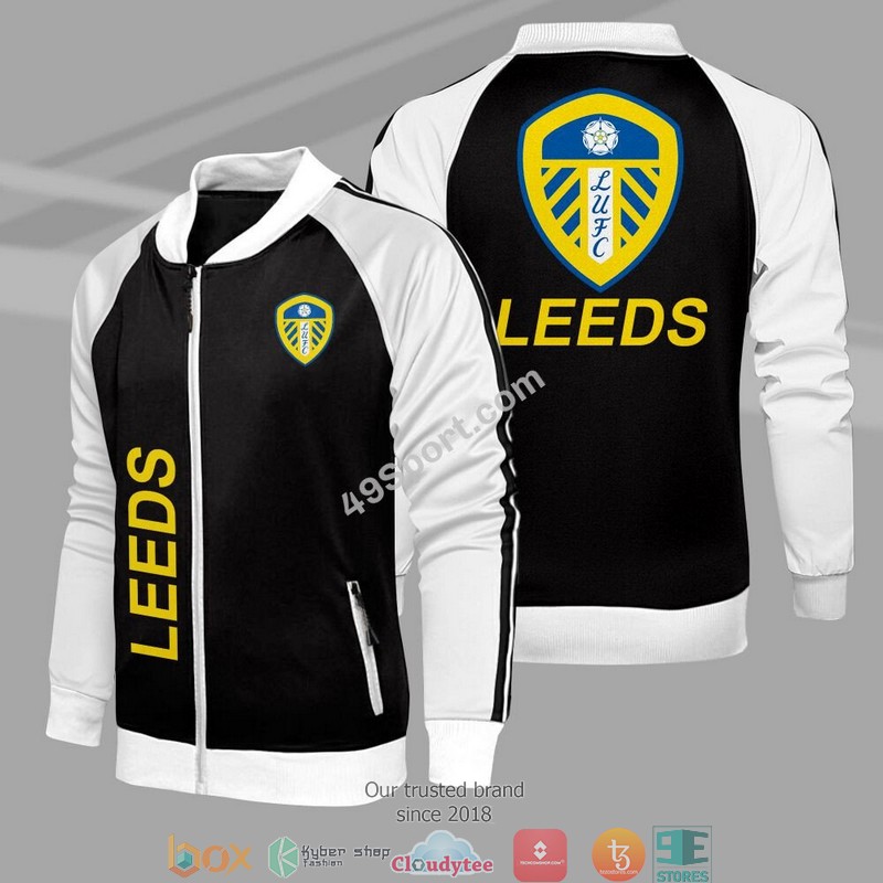 Leeds United Tracksuit Jacket, Pants word1