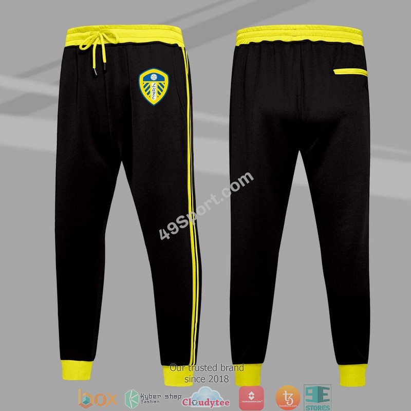 Leeds United Tracksuit Jacket, Pants word2