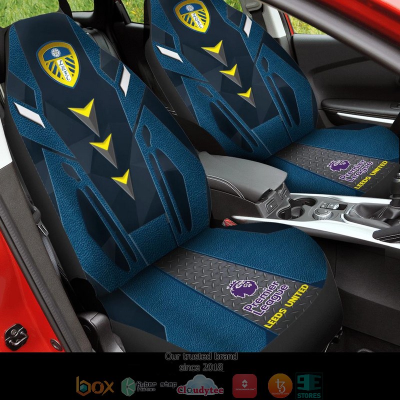 Leeds United Twinkle Navy Car Seat Covers