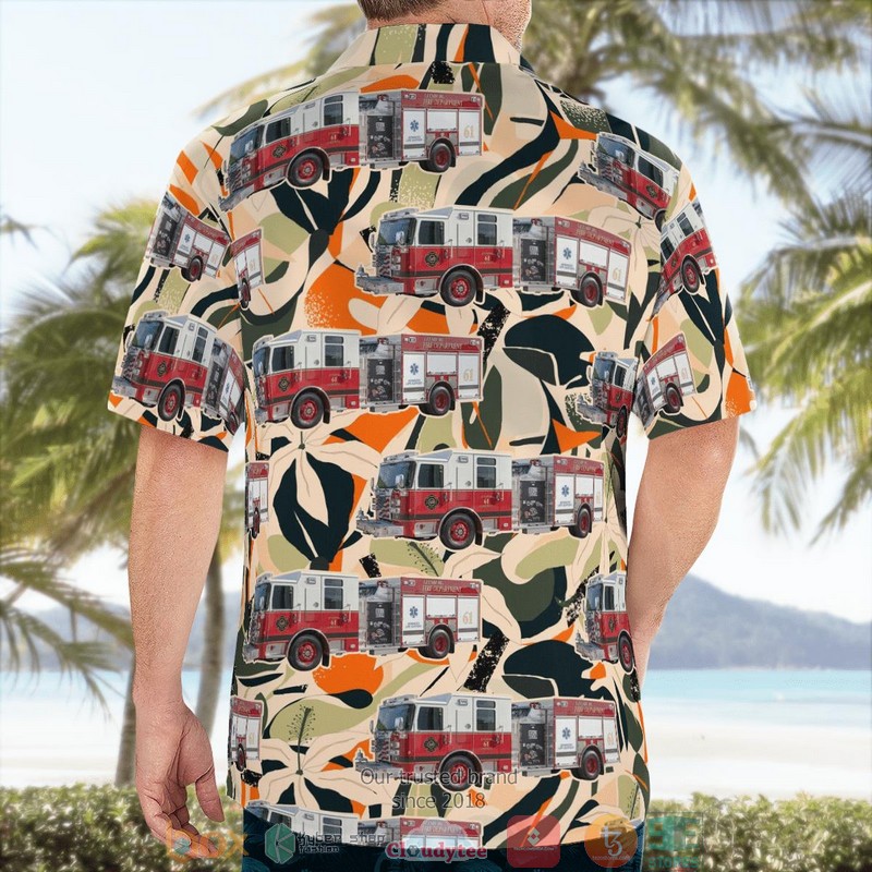 Leesburg Florida Leesburg Fire Department Hawaii 3D Shirt 2 Leesburg Florida Leesburg Fire Department Hawaii 3D Shirt word1