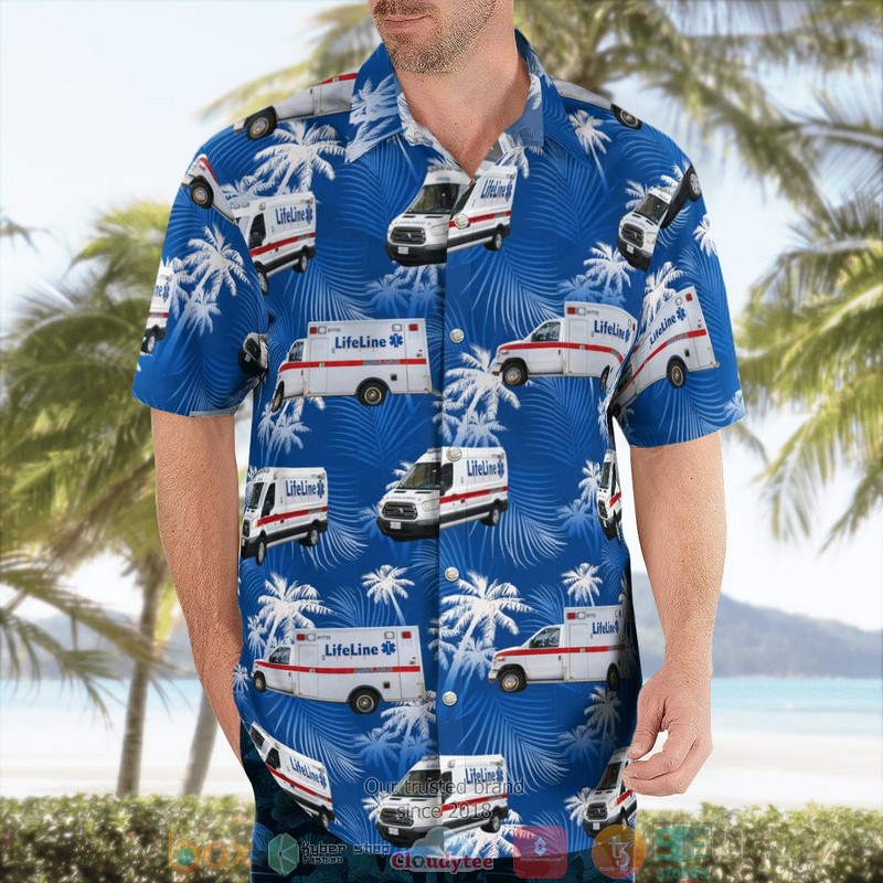 NEW Lifeline Ambulance Illinois Fleet Aloha Shirt 3 NEW Lifeline Ambulance Illinois Fleet Aloha Shirt word2