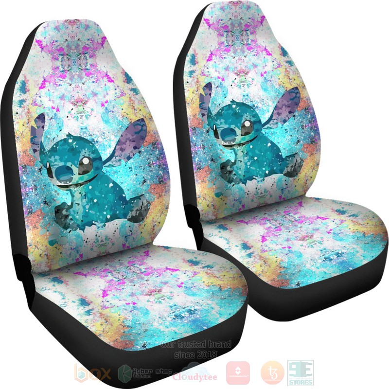 BEST Lilo And Stitch Watercolor Luxury Car Seat Covers 4 BEST Lilo And Stitch Watercolor Luxury Car Seat Covers word1