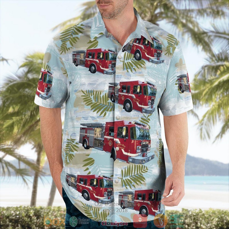 Lions Bay British Columbia Canada Lions Bay Fire Rescue Hawaii 3D Shirt word2