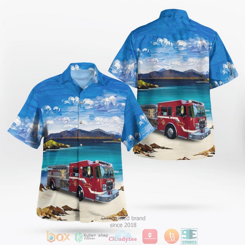 Lions Bay British Columbia Canada Lions Bay Fire Rescue Ocean Hawaii 3D Shirt word3