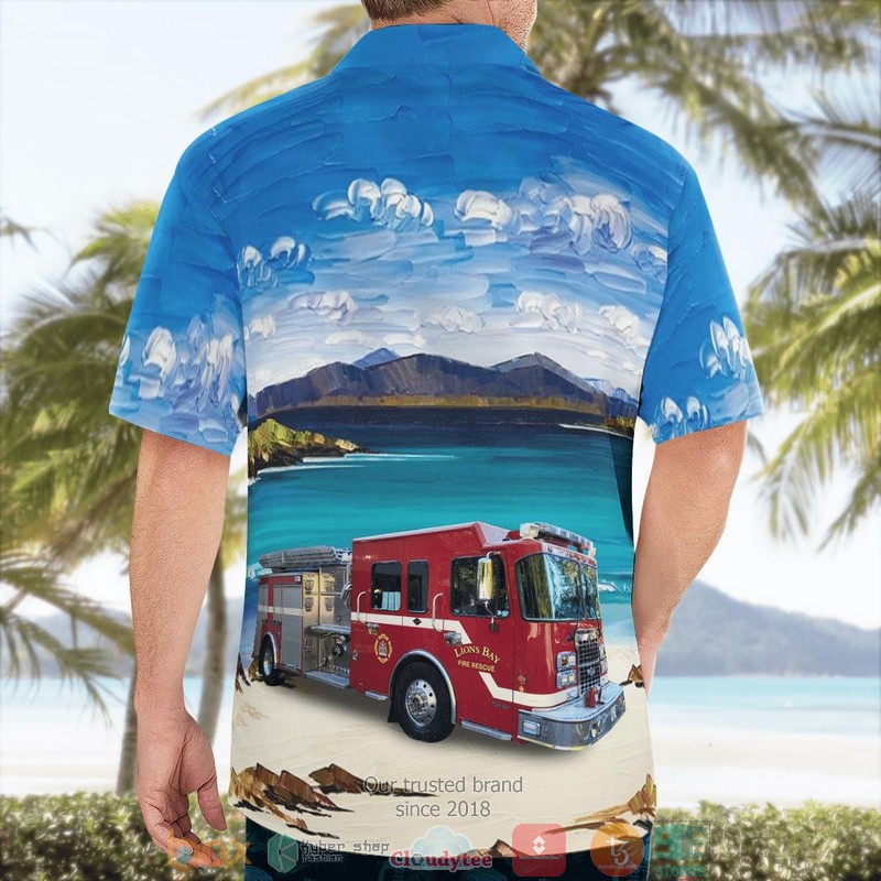 Lions Bay British Columbia Canada Lions Bay Fire Rescue Ocean Hawaii 3D Shirt 2 Lions Bay British Columbia Canada Lions Bay Fire Rescue Ocean Hawaii 3D Shirt word2