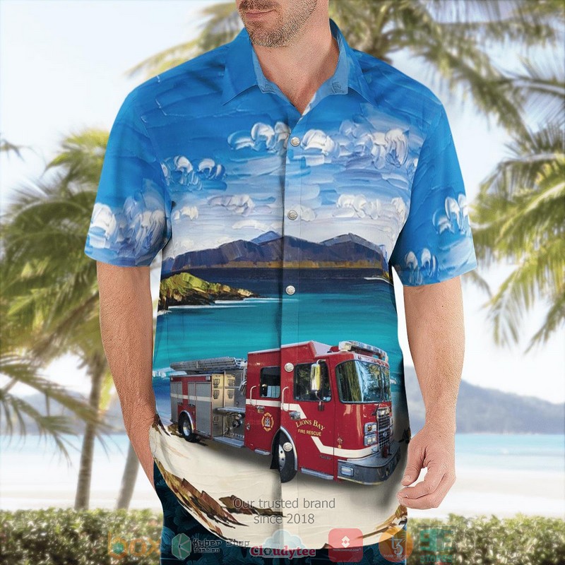 Lions Bay British Columbia Canada Lions Bay Fire Rescue Ocean Hawaii 3D Shirt 4 Lions Bay British Columbia Canada Lions Bay Fire Rescue Ocean Hawaii 3D Shirt word2