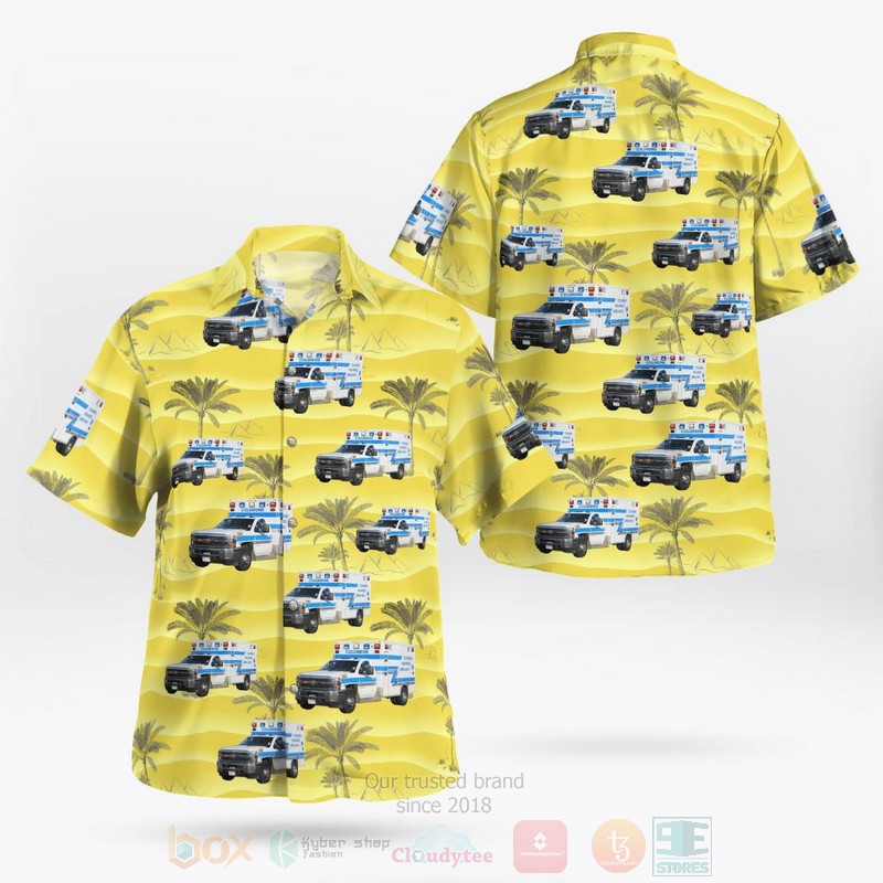 BEST Littleton, Colorado, Columbine Paramedics Yellow 3D Aloha Shirt 8 BEST Littleton, Colorado, Columbine Paramedics Yellow 3D Aloha Shirt word3