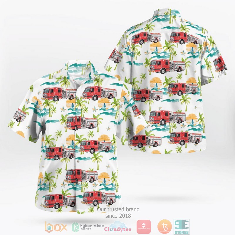 NEW Lockhart Texas Lockhart Fire Department Aloha Shirt