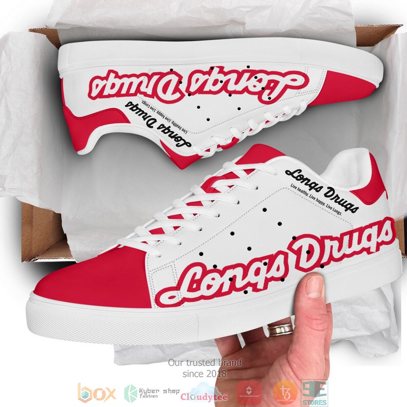 Longs Drugs Stan Smith Low Top Shoes word2