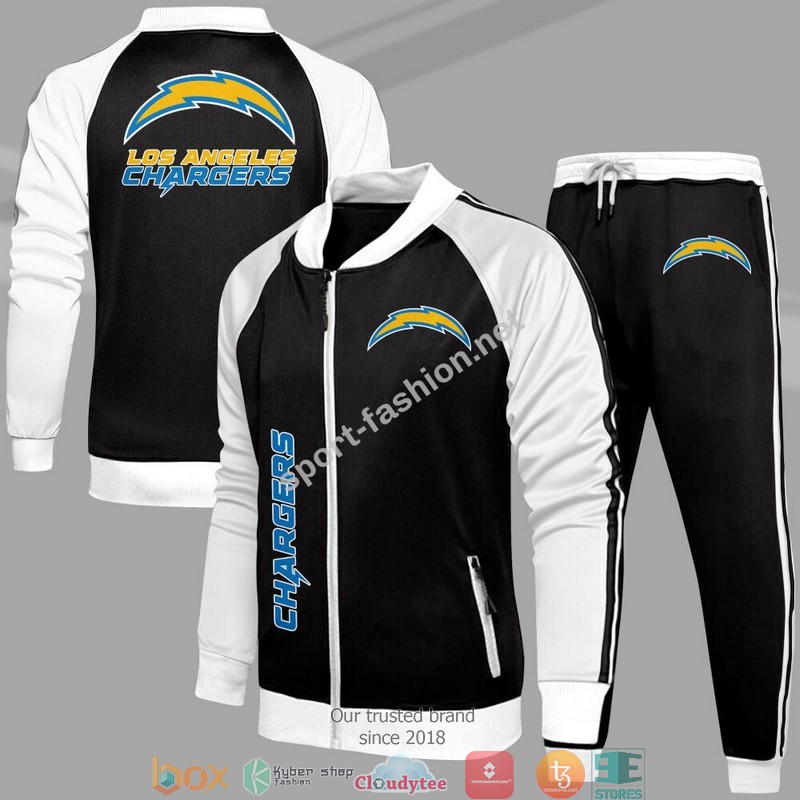 Los Angeles Chargers Tracksuit Jacket, Pants word1
