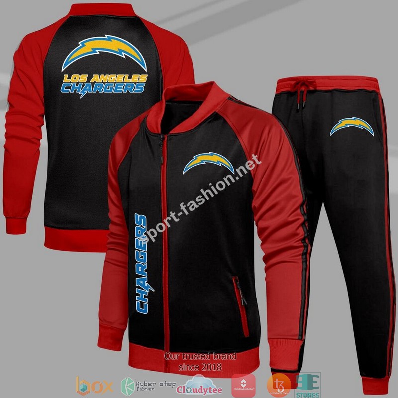 Los Angeles Chargers Tracksuit Jacket, Pants word1