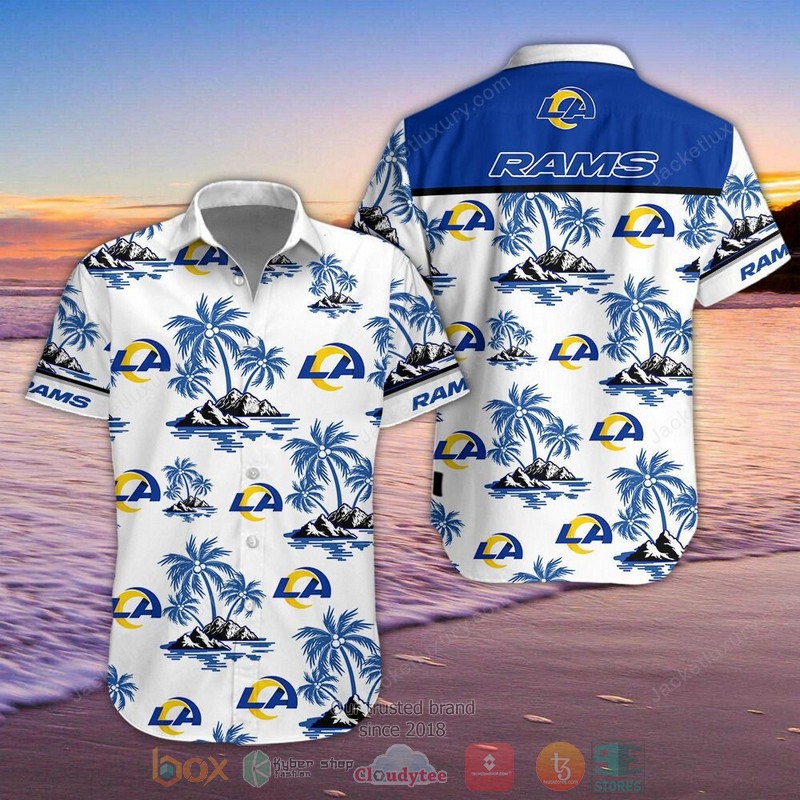 HOT Los Angeles Rams Hawaiian Shirt, Shorts word3