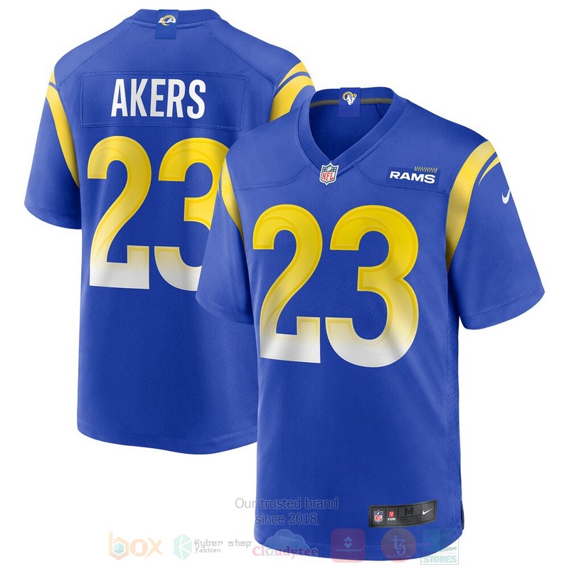 BEST Los Angeles Rams NFL Cam Akers Royal Jersey Football 3 BEST Los Angeles Rams NFL Cam Akers Royal Jersey Football word2