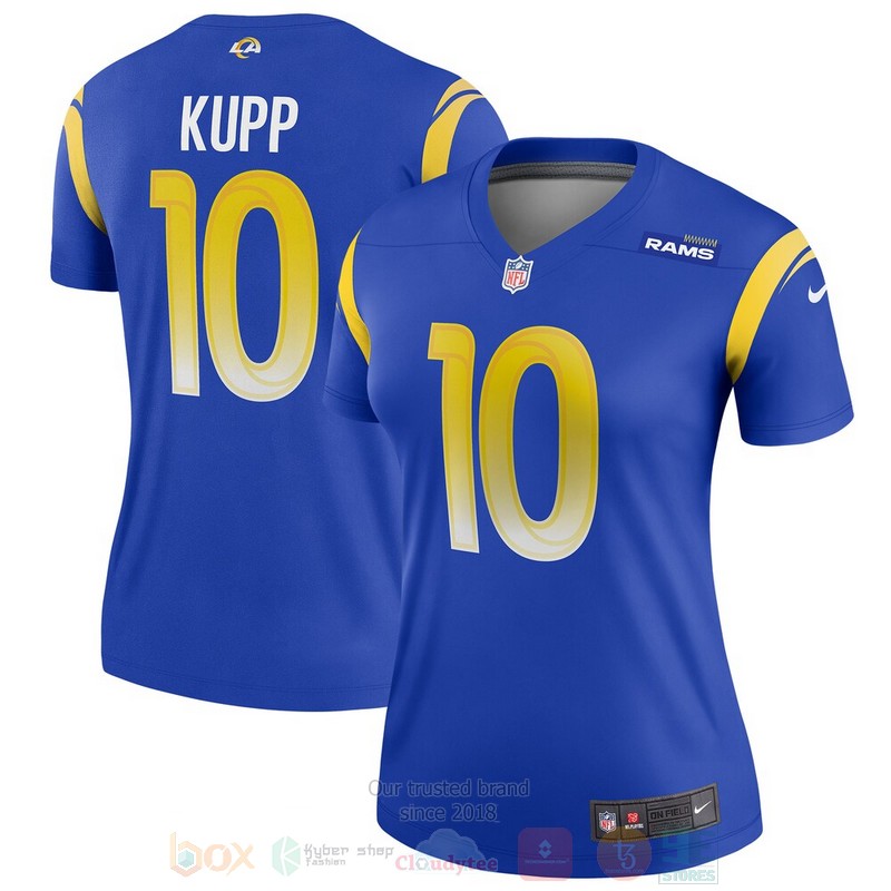 BEST Los Angeles Rams NFL Cooper Kupp Royal Legend Jersey Football word3