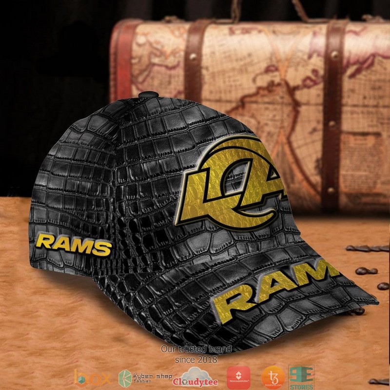 Los Angeles Rams Printed Luxury NFL Custom Name Cap 2 Los Angeles Rams Printed Luxury NFL Custom Name Cap word2
