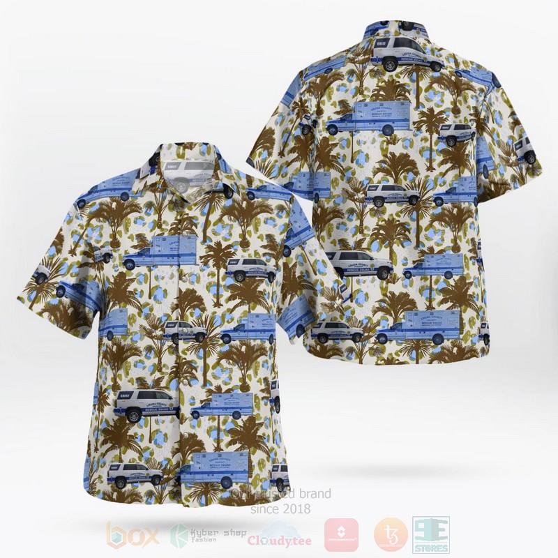 BEST Louisa County Rescue Squad Inc. Louisa County, Virginia 3D Aloha Shirt word2