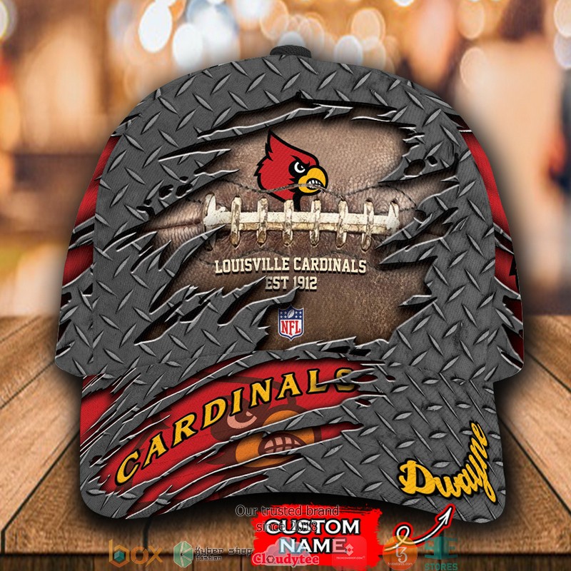 Louisville Cardinals Luxury NCAA1 Custom Name Cap word3