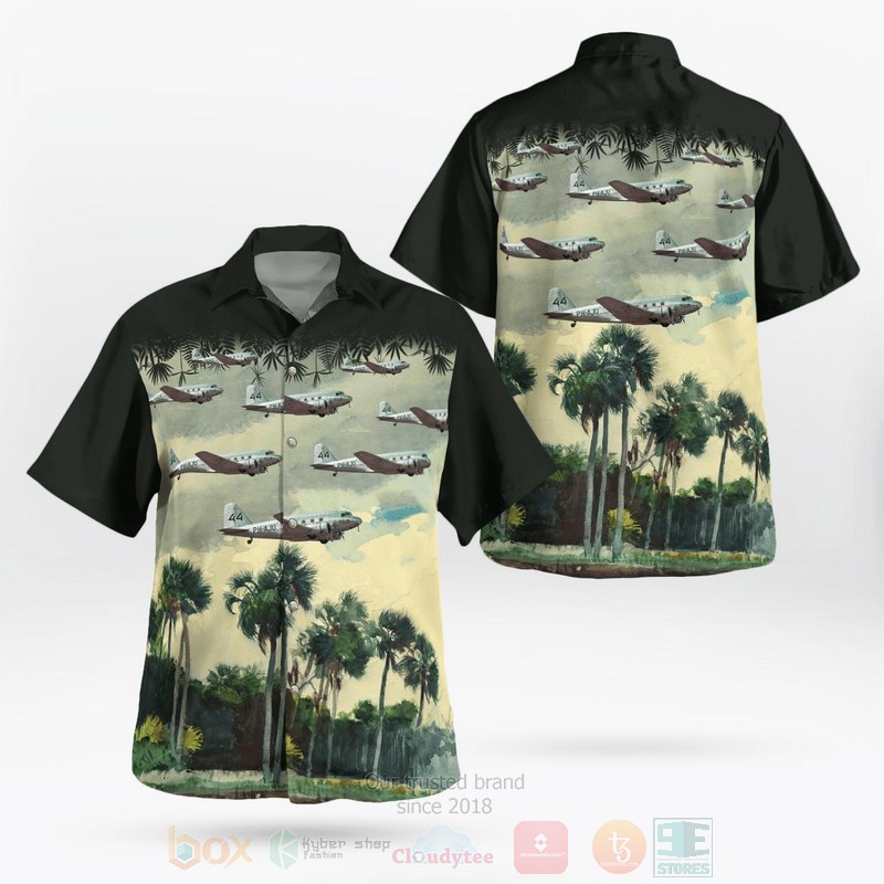 BEST Luchtvaartmuseum Aviodrome KLM Royal Dutch Airlines Douglas DC-2 Uiver 3D Aloha Shirt word3