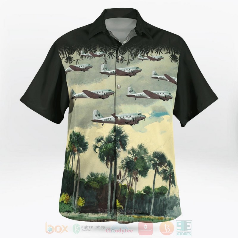BEST Luchtvaartmuseum Aviodrome KLM Royal Dutch Airlines Douglas DC-2 Uiver 3D Aloha Shirt 2 BEST Luchtvaartmuseum Aviodrome KLM Royal Dutch Airlines Douglas DC-2 Uiver 3D Aloha Shirt word2