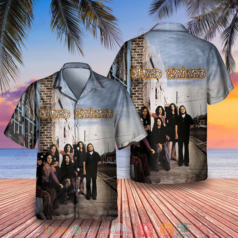 BEST Lynyrd Skynyrd Band Pronounced Leh-Nerd 'Skin-'Nerd Aloha Shirt word2