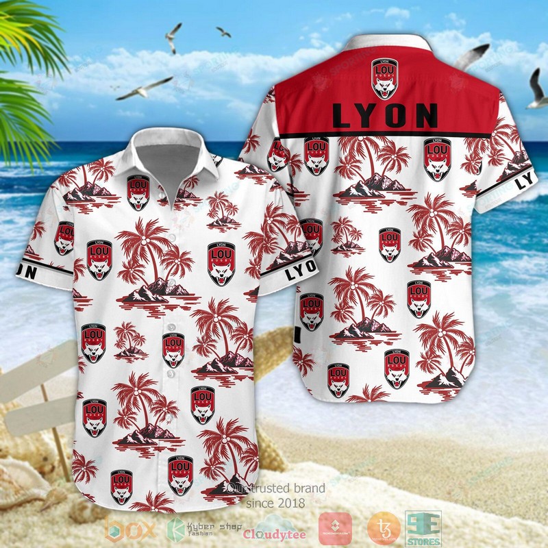 Lyon OU Hawaiian shirt, short word3
