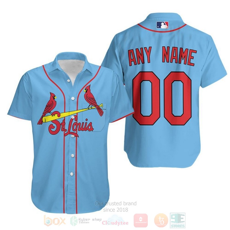 BEST MLB Personalized St Louis Cardinals Light Blue 2020 3D Aloha Shirt 2 BEST MLB Personalized St Louis Cardinals Light Blue 2020 3D Aloha Shirt word2