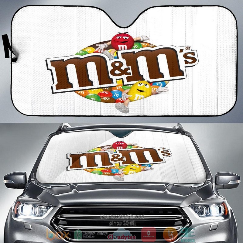M&M Logo Car Sunshades