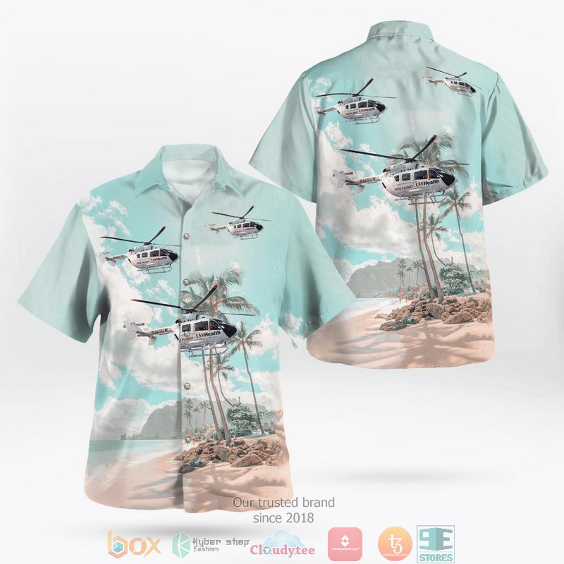 Madison Wisconsin UW Health Med Flight Eurocopter EC145 Aloha Shirt 9 Madison Wisconsin UW Health Med Flight Eurocopter EC145 Aloha Shirt word2