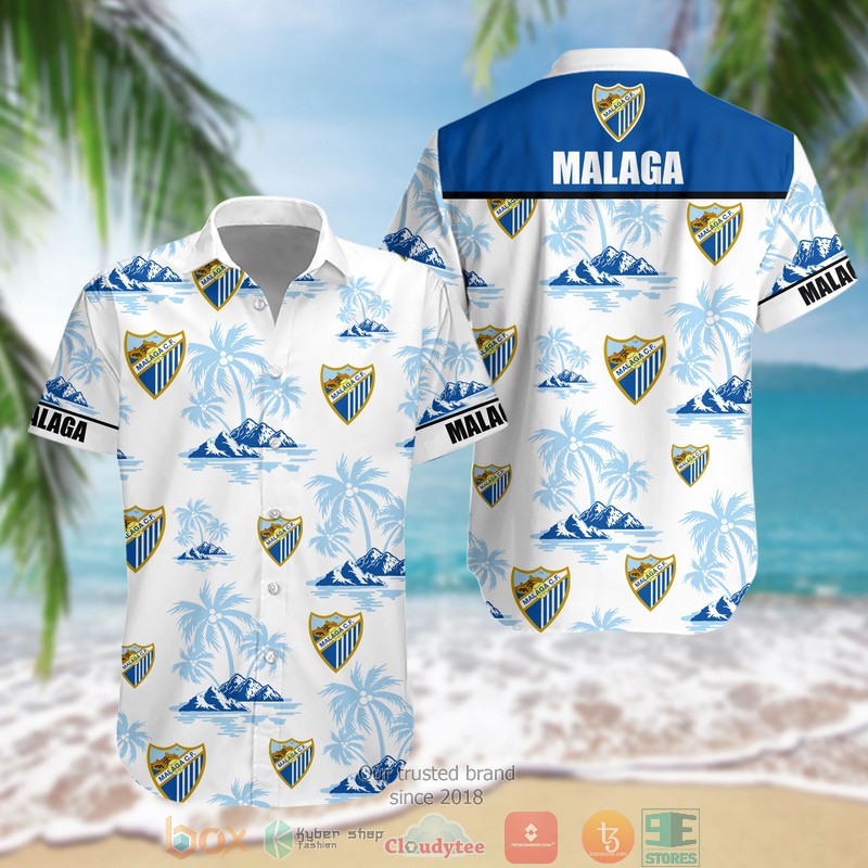 NEW Malaga CF Hawaii Shirt