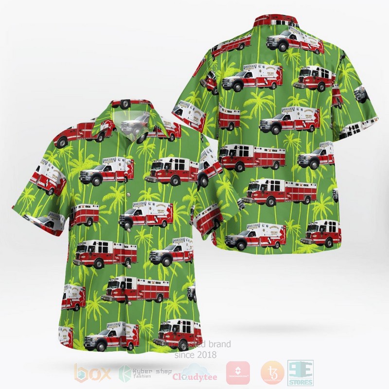 BEST Manchester Volunteer Fire Company Manchester, Maryland 3D Aloha Shirt word1