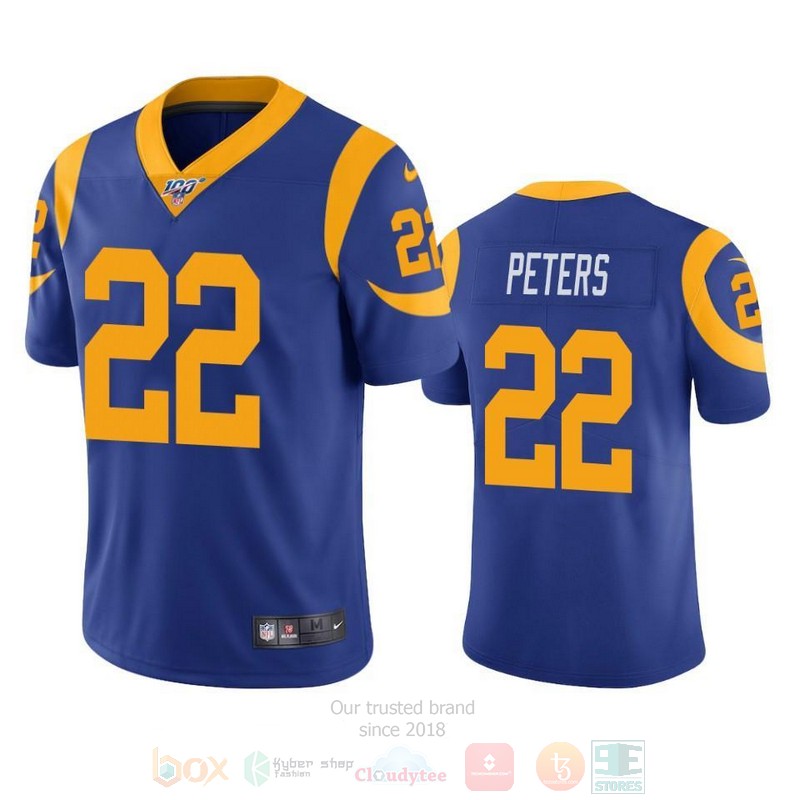 BEST Marcus Peters Los Angeles Rams, Blue Jersey Football 2 BEST Marcus Peters Los Angeles Rams, Blue Jersey Football word3