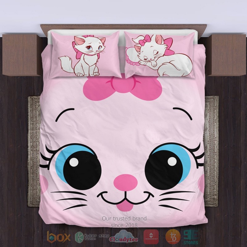 Marie The Aristocats Bedding Sets word3