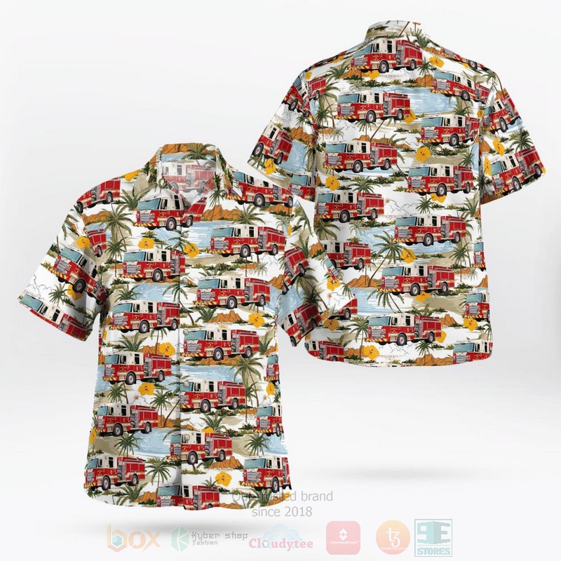 BEST Maryland, United Steam Fire Engine 3 3D Aloha Shirt word1