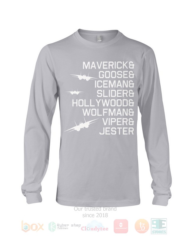 Maverick Goose Iceman Slider Hollywood Top Gun Hoodie, Shirt word3