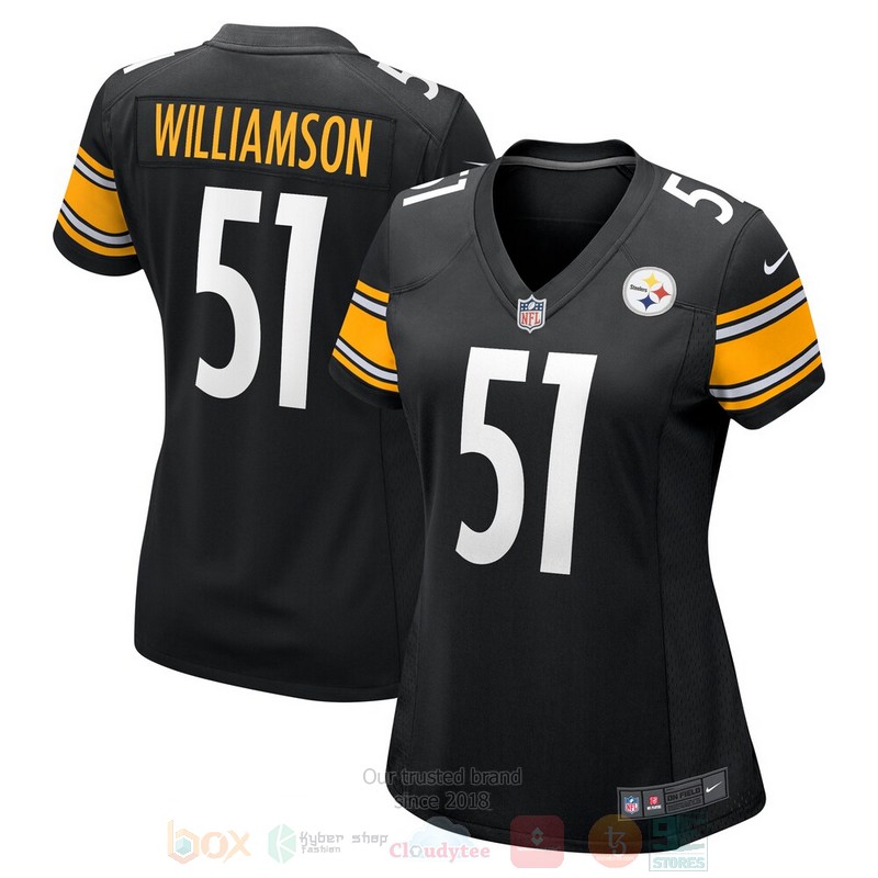 BEST Pittsburgh Steelers Avery Williamson Black Jersey Football