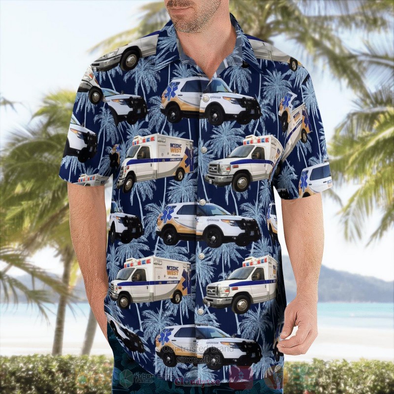 BEST MedicWest Ambulance-Las Vegas, Nevada Fleet 3D Aloha Shirt 3 BEST MedicWest Ambulance-Las Vegas, Nevada Fleet 3D Aloha Shirt word3