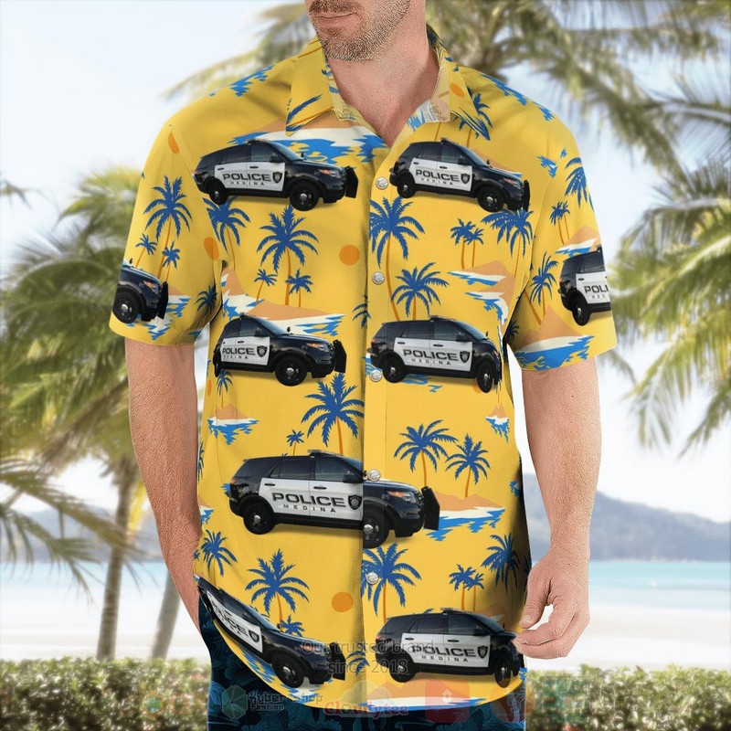 BEST Medina, Ohio, Medina Police Department 3D Aloha Shirt 3 BEST Medina, Ohio, Medina Police Department 3D Aloha Shirt word2