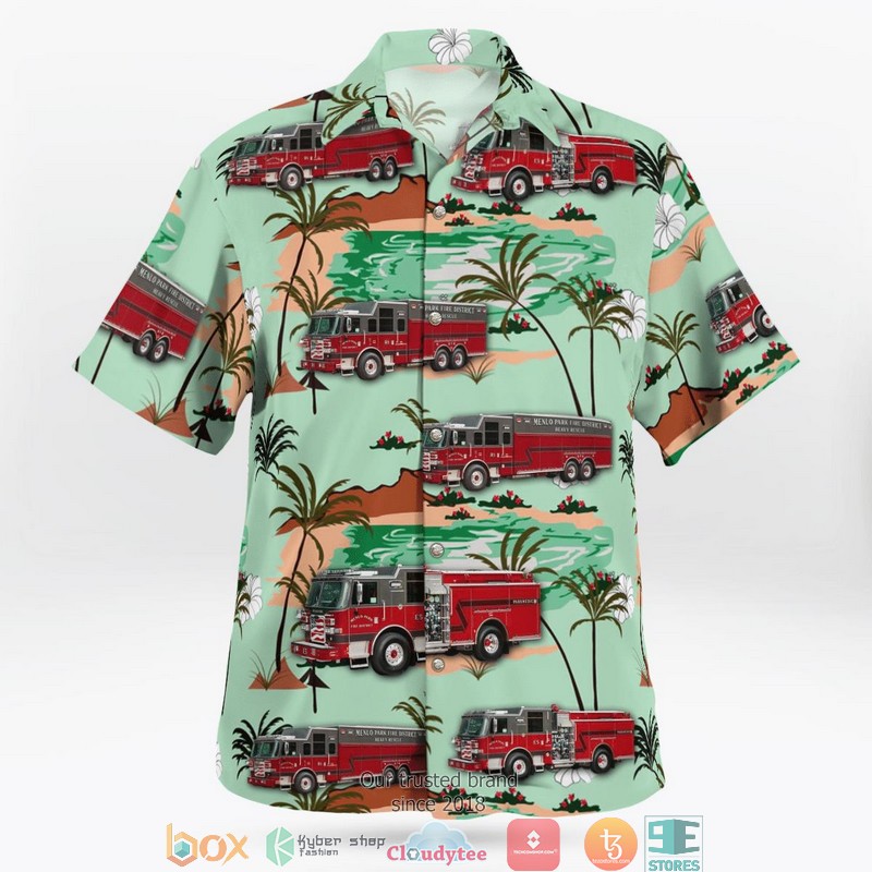 Menlo Park Fire Protection District Menlo Park California Hawaiian Shirt 2 Menlo Park Fire Protection District Menlo Park California Hawaiian Shirt word1