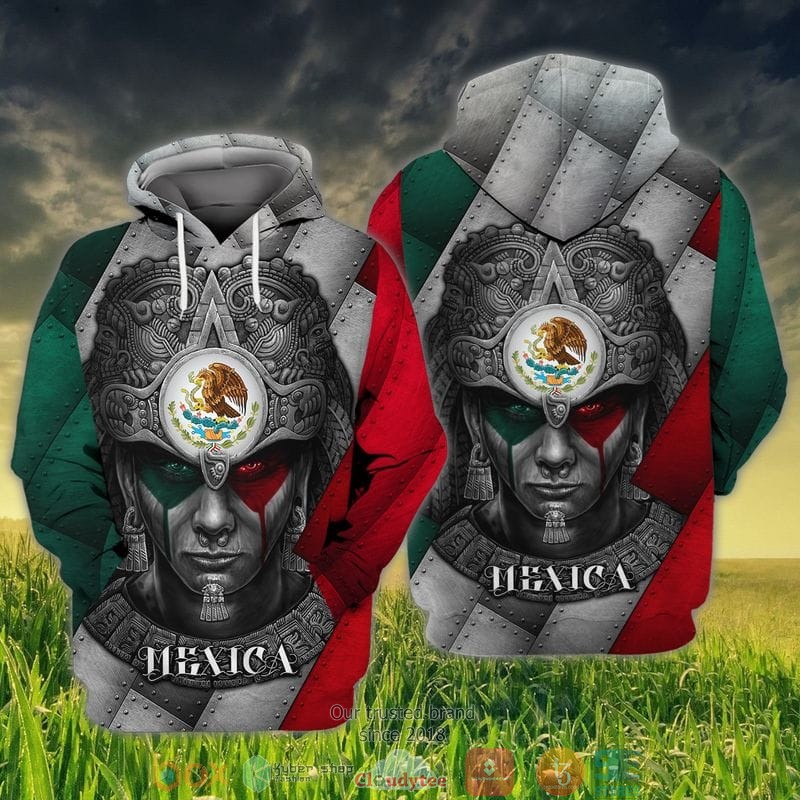 NEW Mexican Aztec Warrior Mexica Coat of Arms 3D Printed shirt, hoodie 3 NEW Mexican Aztec Warrior Mexica Coat of Arms 3D Printed shirt, hoodie word2