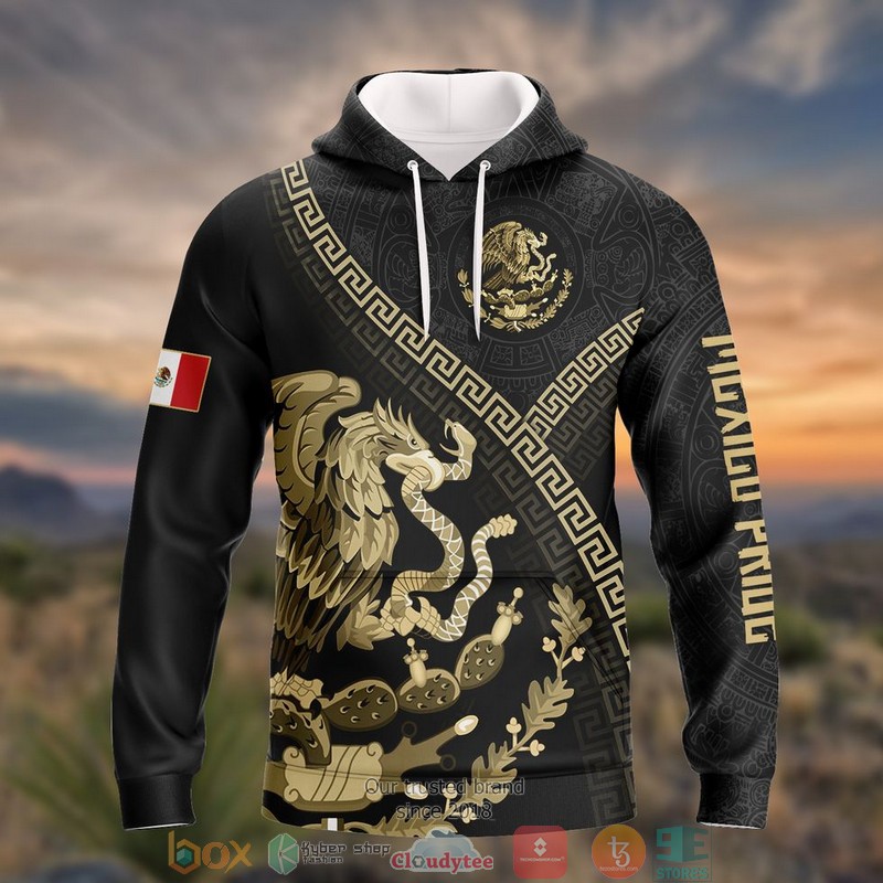 NEW Mexican Coat of Arms Tribal 3D Printed shirt, hoodie 2 NEW Mexican Coat of Arms Tribal 3D Printed shirt, hoodie word1