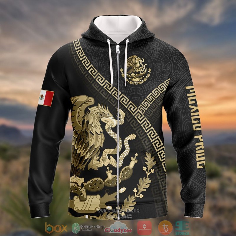 NEW Mexican Coat of Arms Tribal 3D Printed shirt, hoodie 3 NEW Mexican Coat of Arms Tribal 3D Printed shirt, hoodie word1