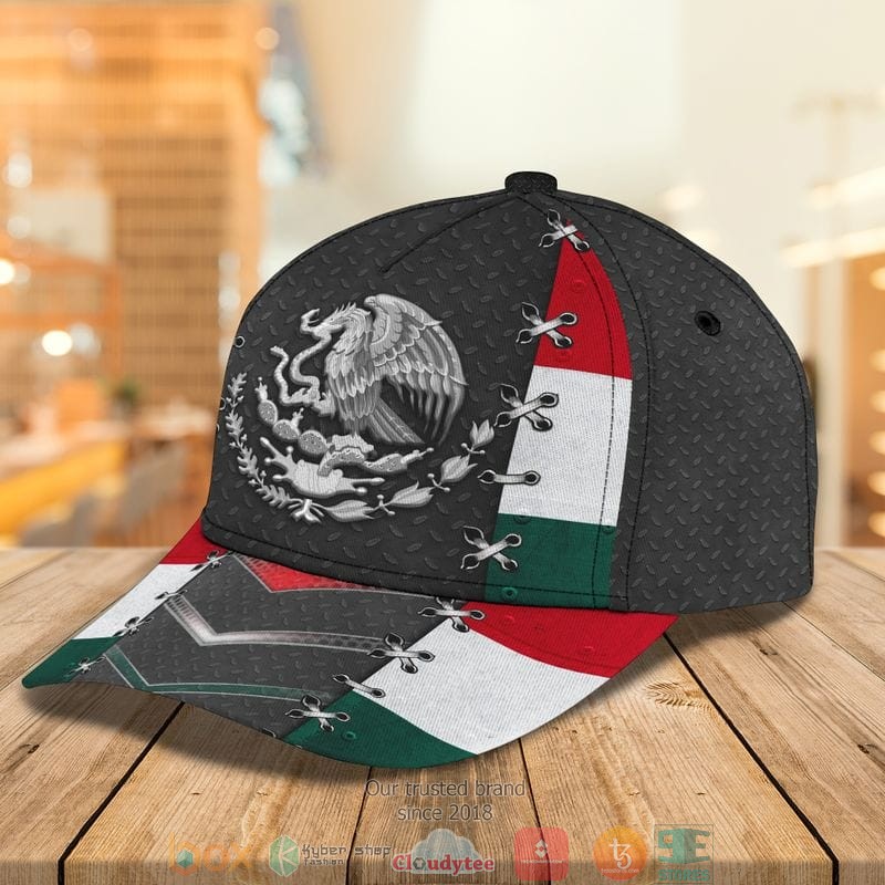 NEW Mexico Coat of Arms grey Hat 3 NEW Mexico Coat of Arms grey Hat word1