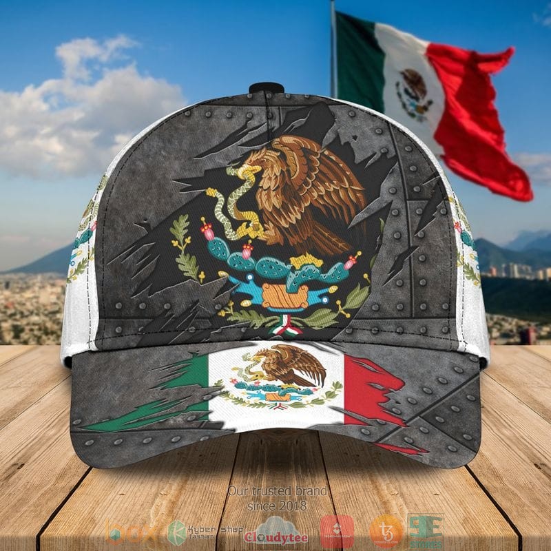 NEW Mexico flag Coat of Arms Hat word2