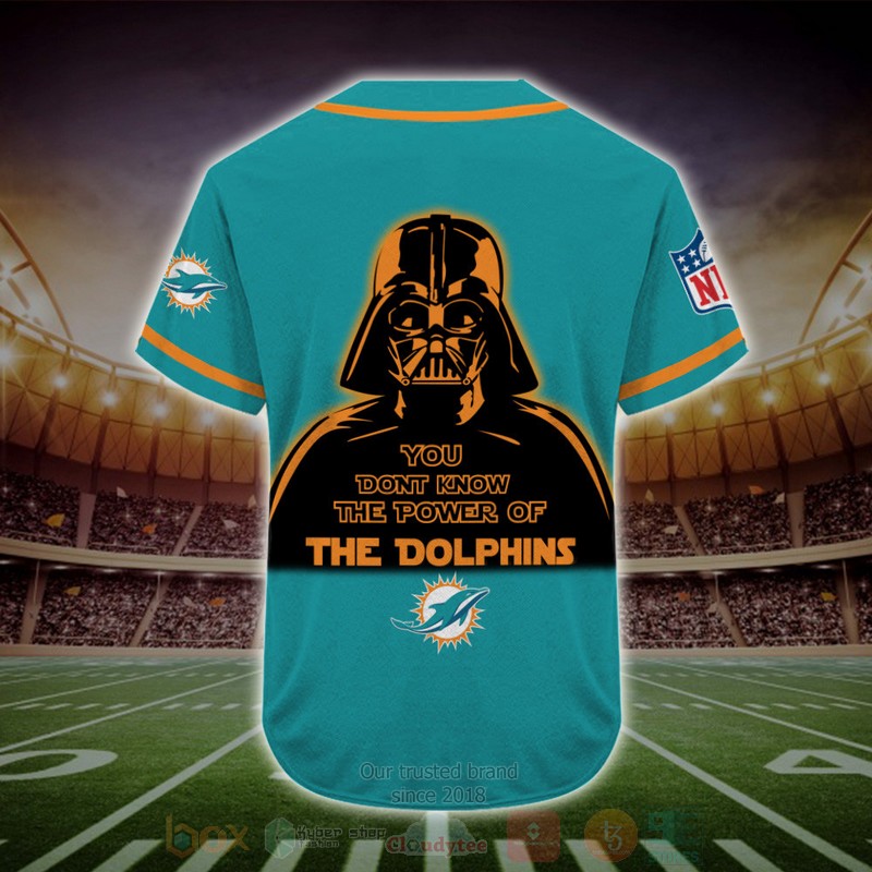 BEST Miami Dolphins, Darth Vader Custom AOP Baseball Jersey 3 BEST Miami Dolphins, Darth Vader Custom AOP Baseball Jersey word1