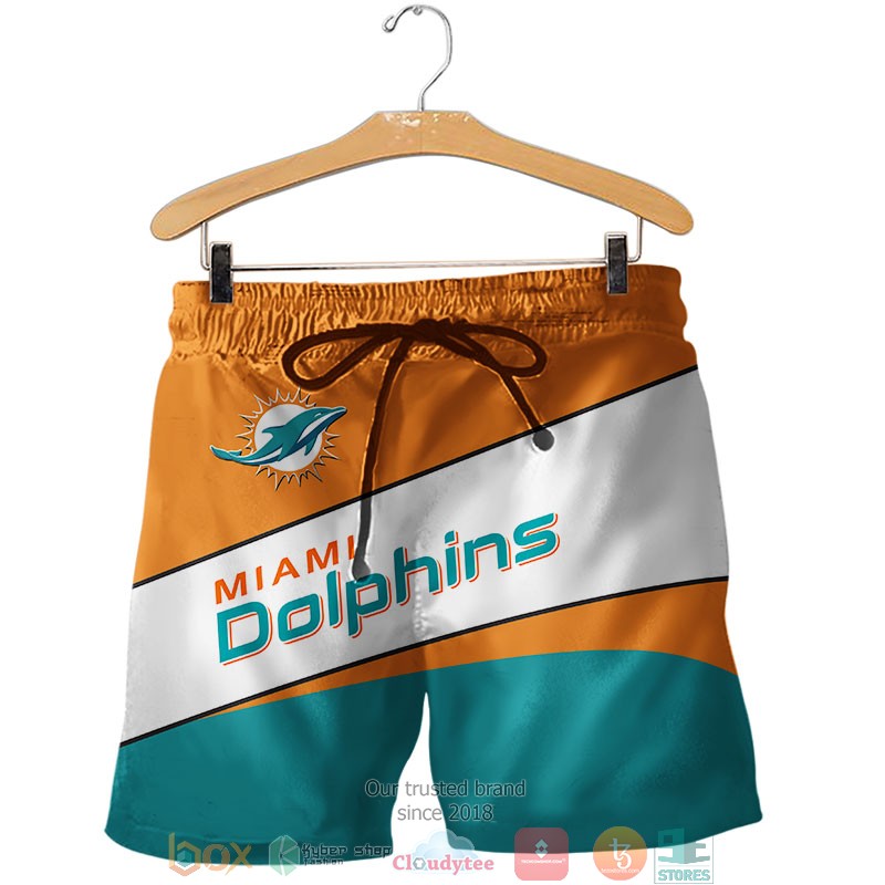 HOT Miami Dolphins Beach Shorts word1