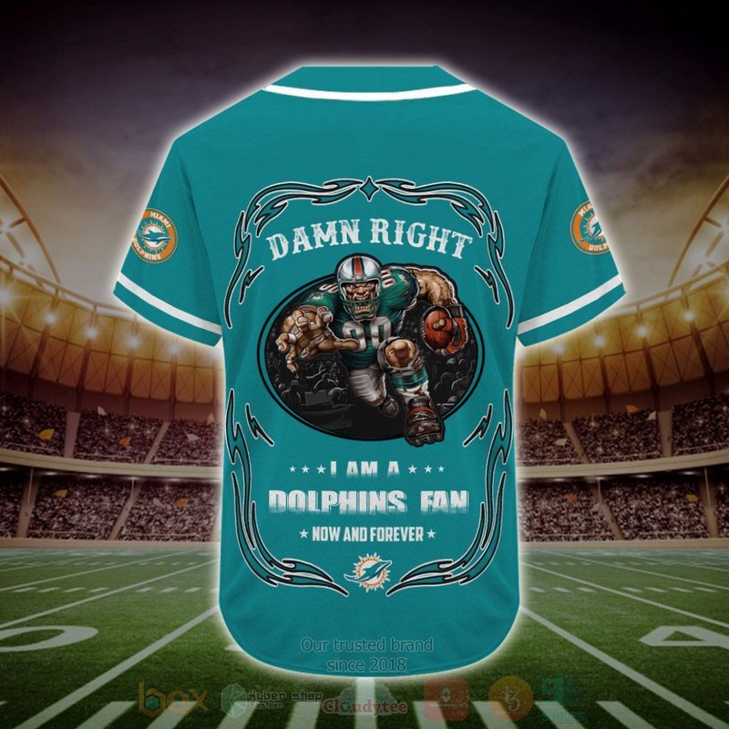 BEST Miami Dolphins Mascot Custom AOP Baseball Jersey 3 BEST Miami Dolphins Mascot Custom AOP Baseball Jersey word2